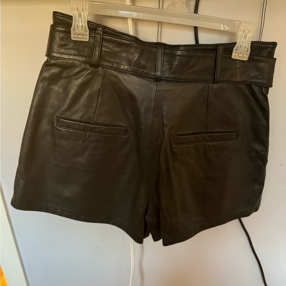 Marissa Webb Levi leather belted shorts - Picture 7 of 7